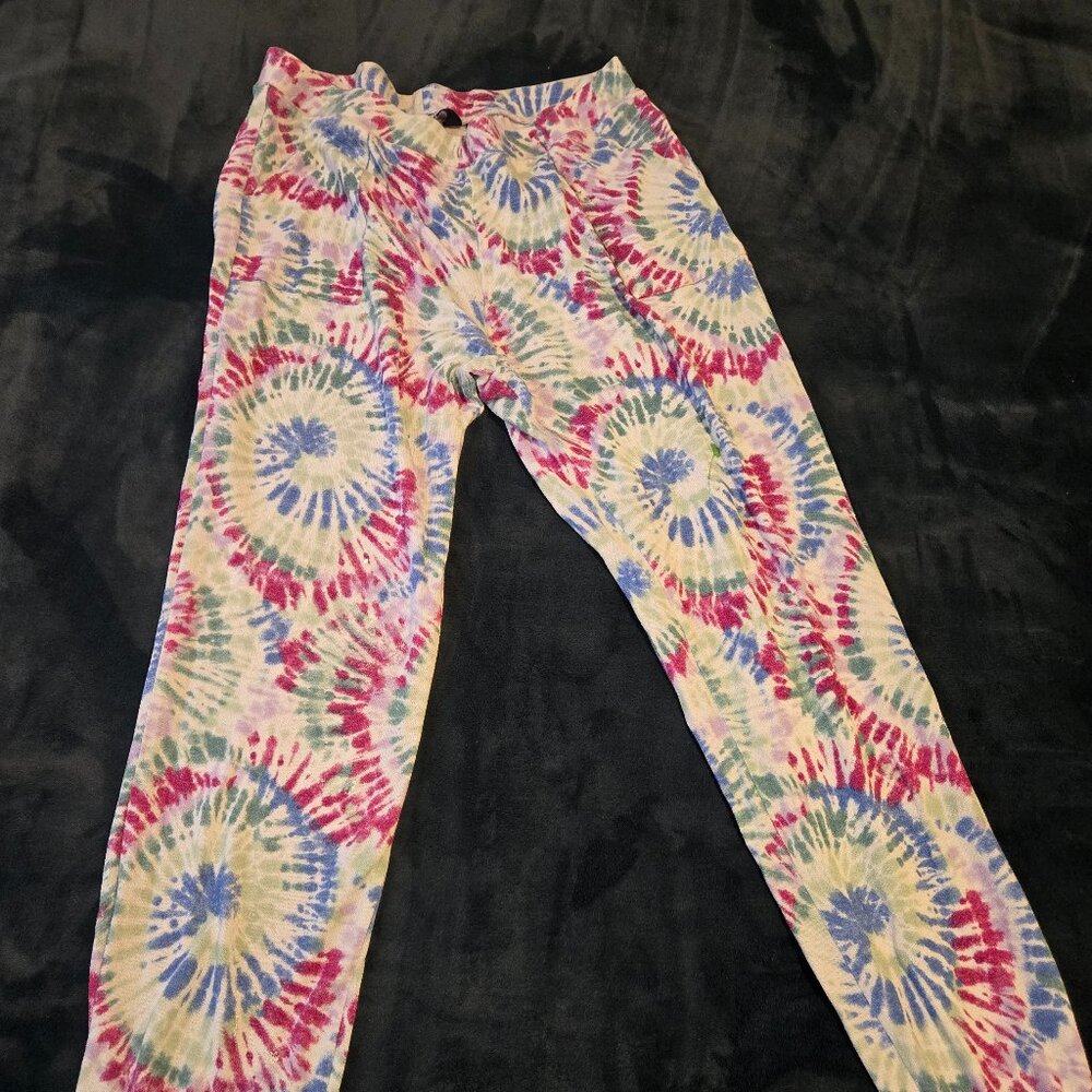 Lands' End Kids tie-died pajama pants